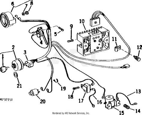 john deere 110 motor wiring diagram 